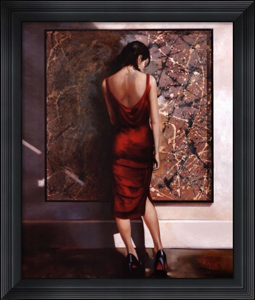 Framed Waiting Moment Print