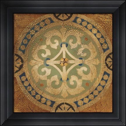 Framed Petite Tiles IV Print