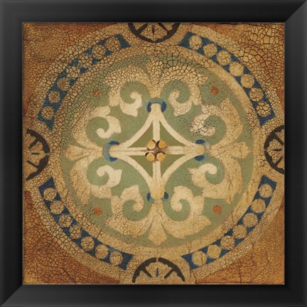 Framed Petite Tiles IV Print