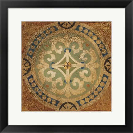 Framed Petite Tiles IV Print