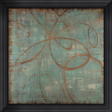 Framed Unraveling Print