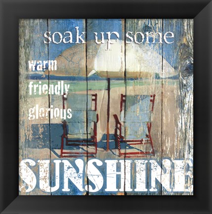 Framed Sunshine Print