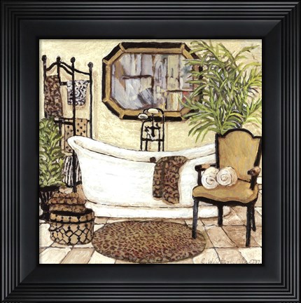 Framed Touch of Exotic I Print