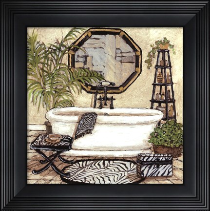 Framed Touch of Exotic II Print