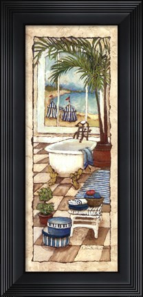 Framed Day in Paradise II Print