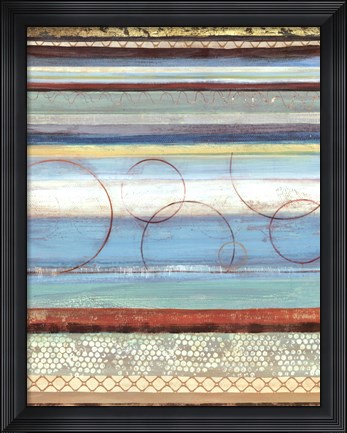Framed Strata I Print