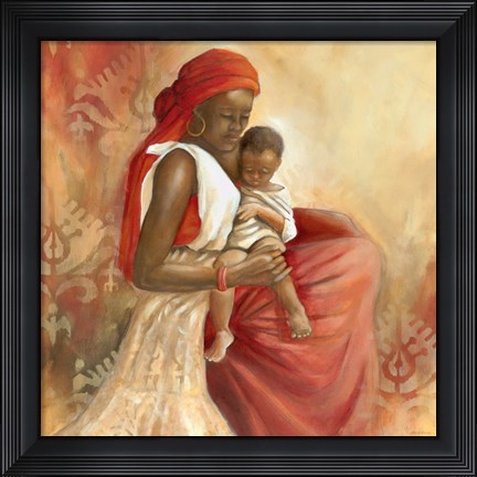 Framed Beauty of Love I Print