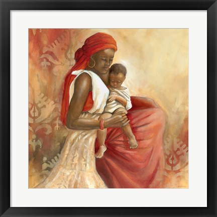 Framed Beauty of Love I Print