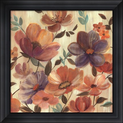 Framed August&#39;s Garden I Print