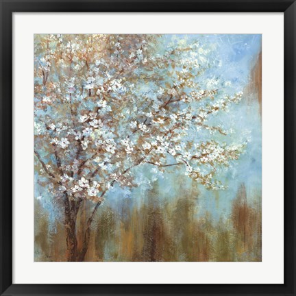 Framed Cherry Blossoms Print