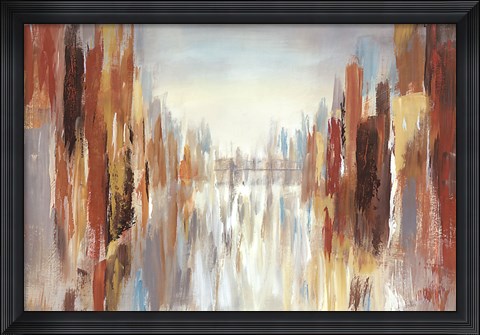 Framed City Shadows Print