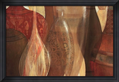 Framed Moroccan Market Print