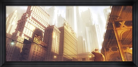 Framed Leaving the Fifties Print