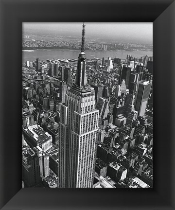 Framed Empire State Building Print