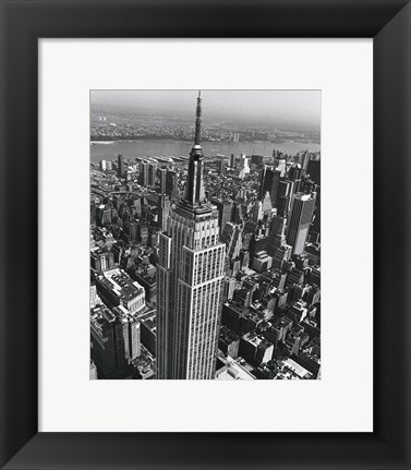 Framed Empire State Building Print