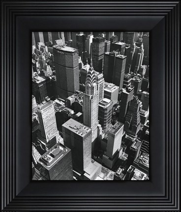 Framed Chrysler Building Print