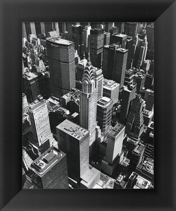 Framed Chrysler Building Print