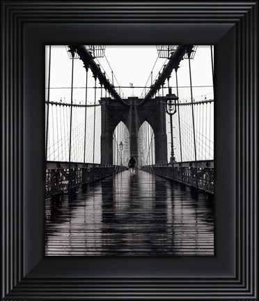 Framed Brooklyn Bridge Print