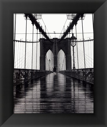 Framed Brooklyn Bridge Print