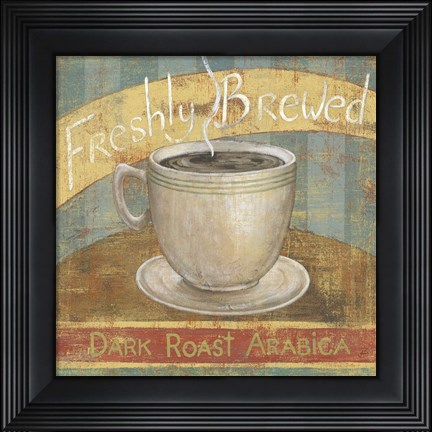 Framed Fresh Brew I Print