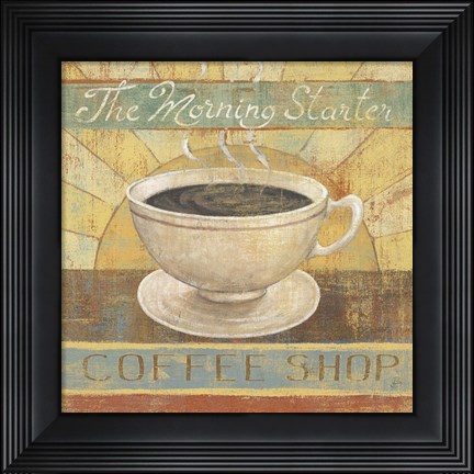 Framed Fresh Brew II Print