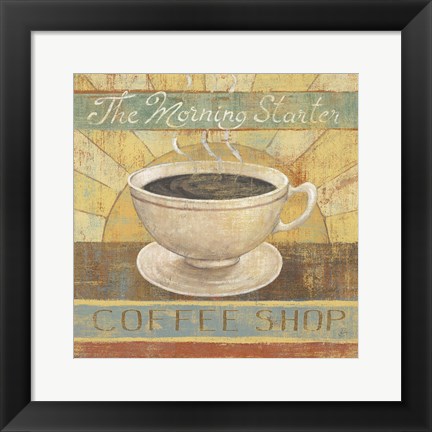 Framed Fresh Brew II Print