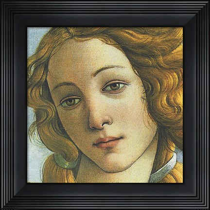 Framed Birth of Venus (detail) Print