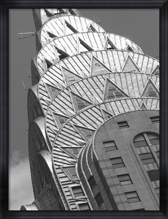 Framed Chrysler Detail Print