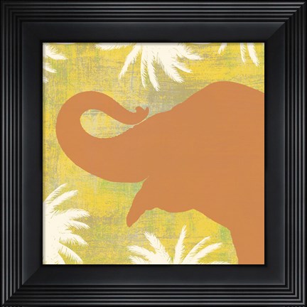 Framed Elephant Print