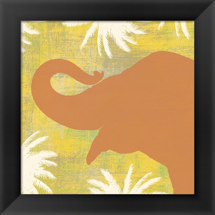 Framed Elephant Print