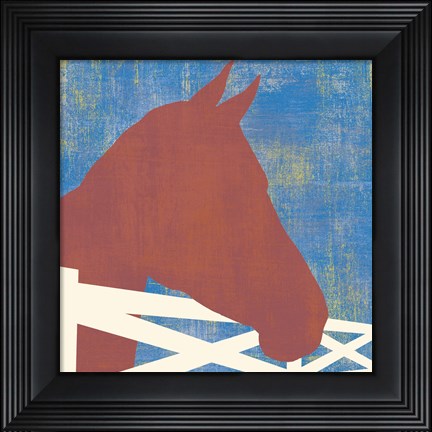 Framed Horse Print