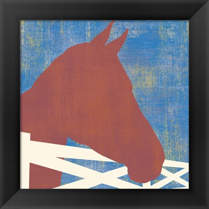 Framed Horse Print