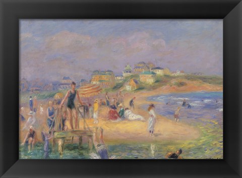 Framed Good Harbor Beach, 1919 Print