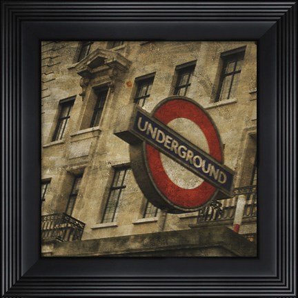 Framed Underground Print