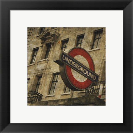 Framed Underground Print