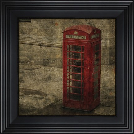 Framed London Calling Print