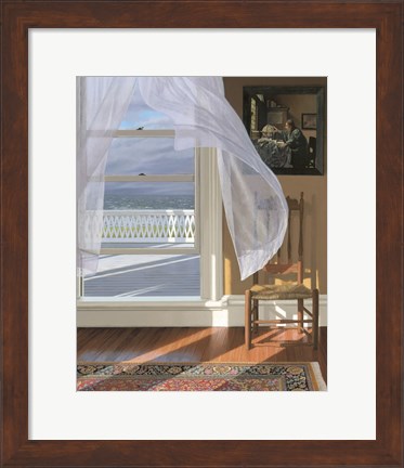Framed Wind from the Sea Print