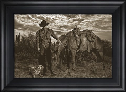 Framed Compadres Print
