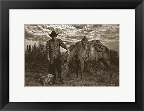 Framed Compadres Print