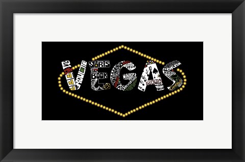 Framed Las Vegas Print