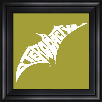 Framed Pterodactyl Print