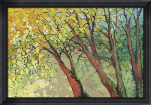 Framed Afternoon at the Park Print