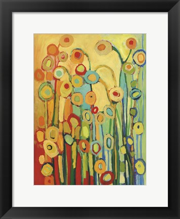 Framed Dance of the Poppy Pods Print