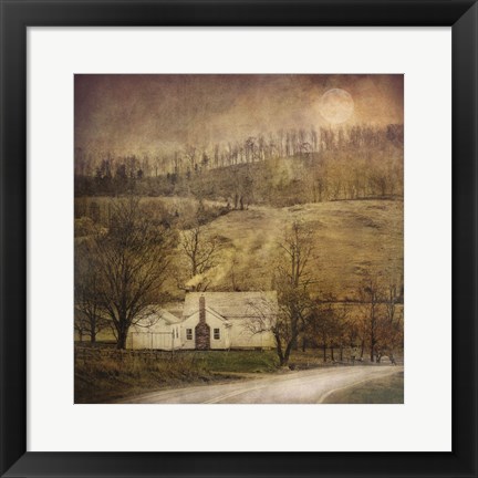 Framed Rt. 68 House 2 Print