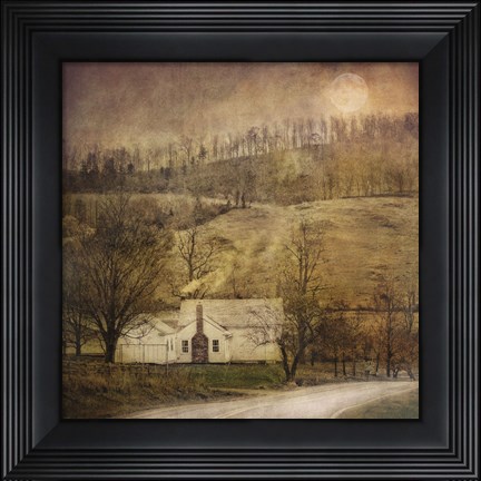 Framed Rt. 68 House 2 Print