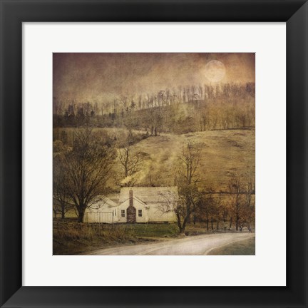 Framed Rt. 68 House 2 Print