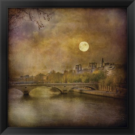 Framed Pont Louis Phillipe Print