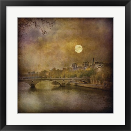 Framed Pont Louis Phillipe Print