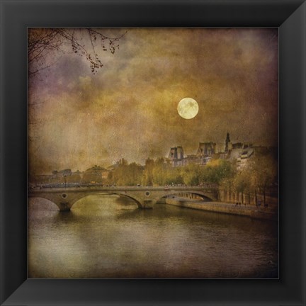 Framed Pont Louis Phillipe Print