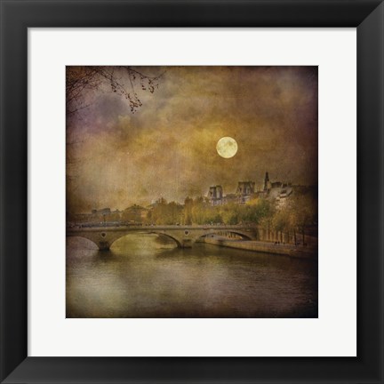 Framed Pont Louis Phillipe Print